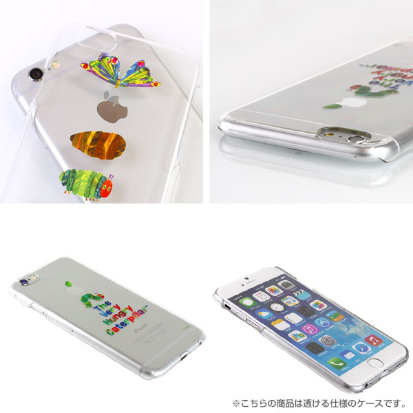 iPhone6sPlus iPhone 6 Plusケース はらぺこあおむし 【 スマホケース 透明 iphone6s plus ケース クリアケース アップルマーク ハードケース アイフォン6プラス 絵本 キャラクター グッズ 】