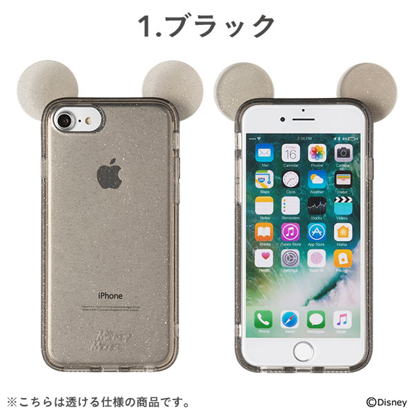 iPhone7 iPhone8 iPhone SE 第2世代 第3世代 SE2 ケース ディズニー キャラクター キラキラケース TPU カバー 【 iPhoneケース ディズニー カバー アイフォン クリアケース 透明 ミッキー iPhoneケース スマホケース ディズニーグッズ かわいい グリッター ラメ Hamee 】