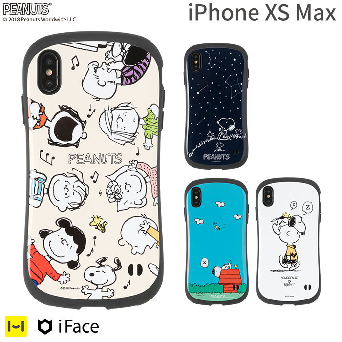 【公式】iFace iPhone XS Max PEANUTS ピーナッツ iFace First Class ケース スリーピング ホワイト 【 アイフェイス 耐衝撃 スマホケース iphoneケース アイフォンXS max かわいい 可愛い スマホカバー スマホケース ハード ハードケース TPU 韓国 スヌーピー アイフォン 】