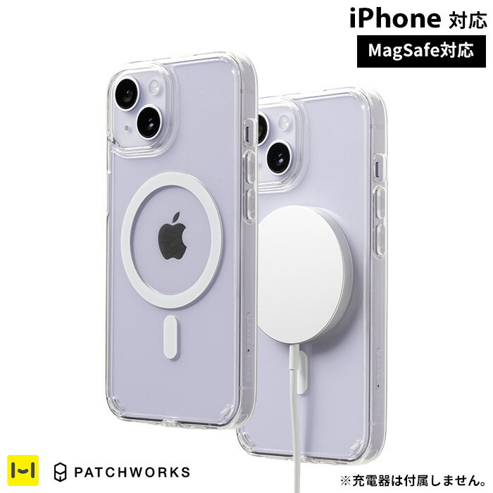 iPhone14 ケース iPhone14Pro iPhone14Plus iPhone14ProMax PATCHWORKS LUMINA MagSafe対応 ケース クリア 【 MagSafe 対応 マグセーフ iphoneケース スマホケース アイフォン パッチワークス クリアケース 透明 耐衝撃 ハイブリッドケース ワイヤレス充電対応 Hamee 】