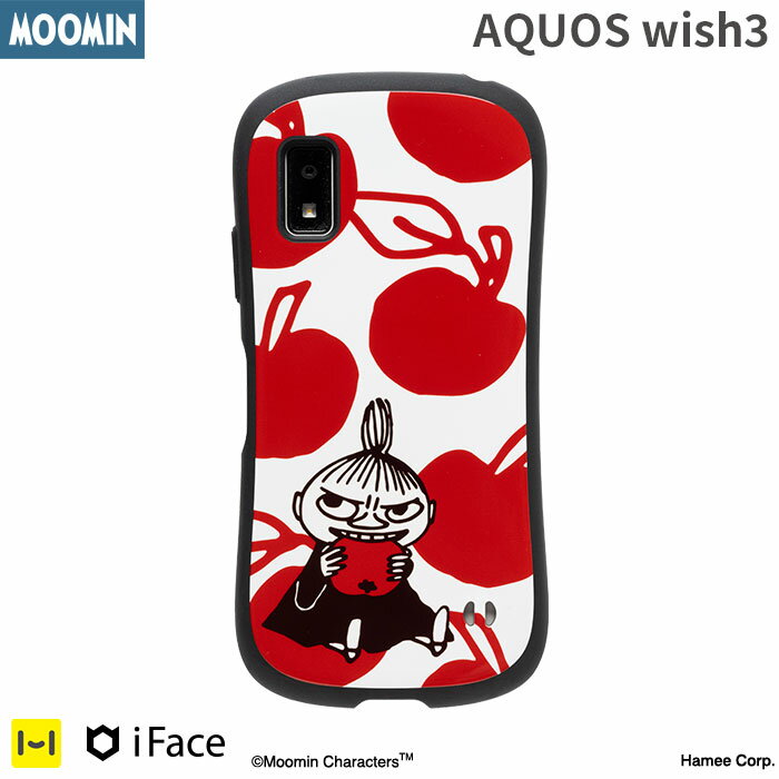 AQUOS wish3専用 ムーミン iFace First Classケース(リトルミイ/りんご)【スマホアクセサリーグッズ Hamee】