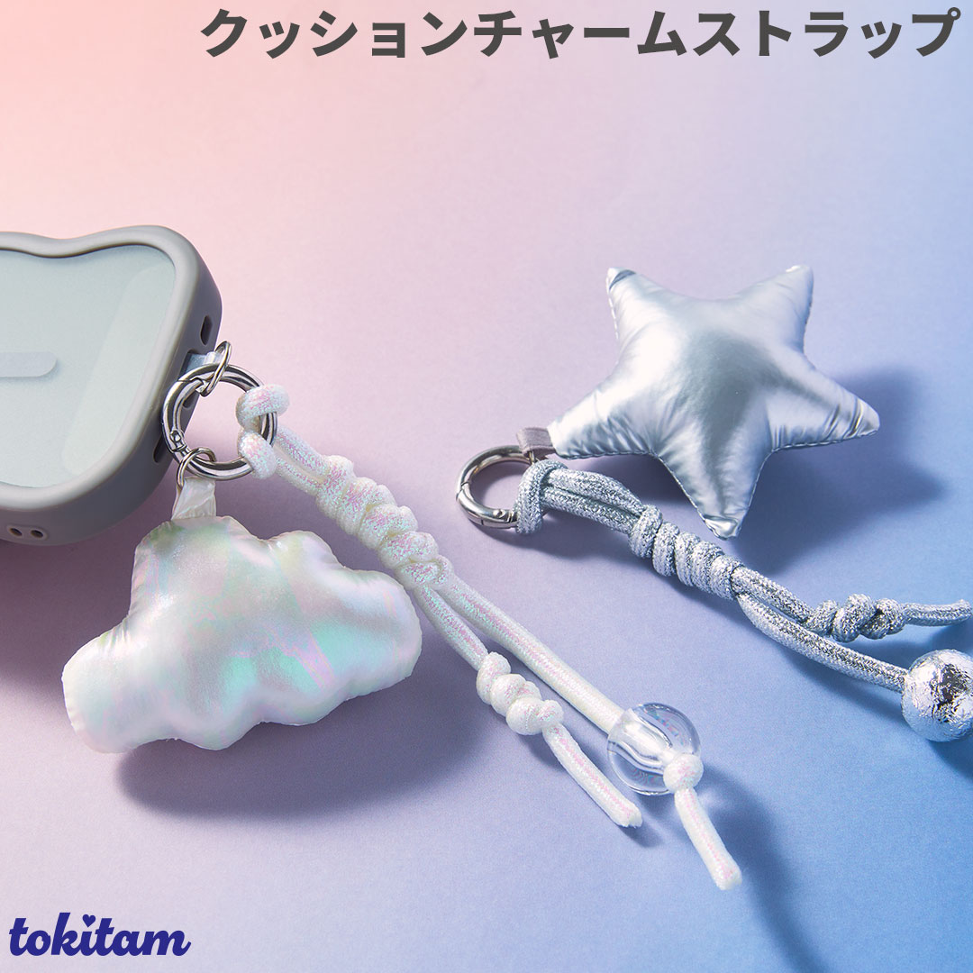 Rakuten - iPhone17 iPhone16 iPhone15 ケース tokitam クッションチャームストラップ