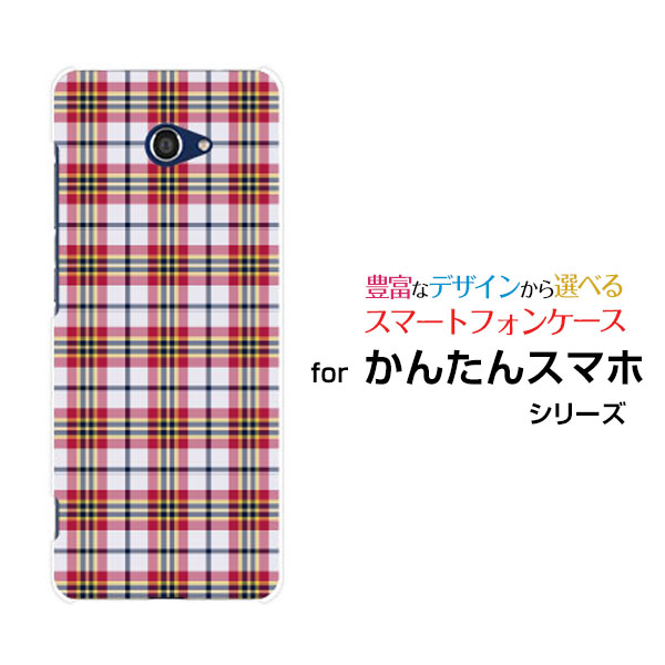 乐天商城 - スマホケース かんたんスマホ2 カンタンスマホツー ベーシック[A001KC]Y!mobilePlaid(チェック柄) type002[ スマホカバー 携帯ケース 人気 定番 ]