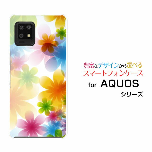ޥۥ AQUOS zero6  å[SHG04 SoftBank]au SoftBankPastel Flower...
