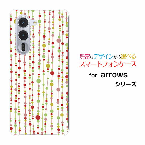 乐天商城 - スマホケース arrows Alpha アローズ アルファ[F-51F]docomo水玉カーテン（白×赤）[ おしゃれ プレゼント 誕生日 記念日 ]