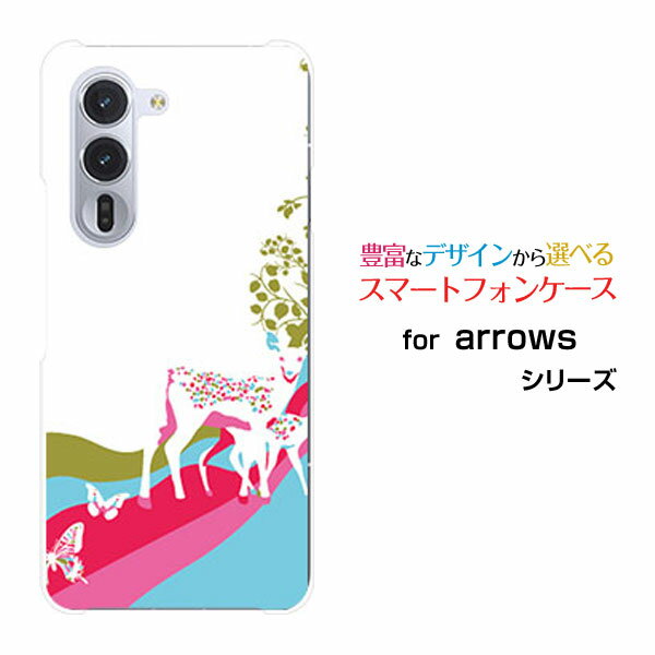 スマホケース arrows Alpha アローズ アルファ[F-51F]docomoアニマルパーク（バンビ）[ おしゃれ プレゼント 誕生日 記念日 ]