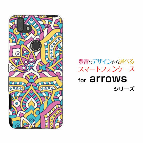 乐天商城 - スマホケース arrows M05 アローズ M05格安スマホパッチワーク(typeF)[ デザイン 雑貨 かわいい ]