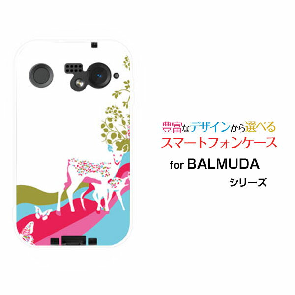 乐天商城 - スマホケース BALMUDA Phone バルミューダ フォンSoftBankアニマルパーク（バンビ）[ おしゃれ プレゼント 誕生日 記念日 ]