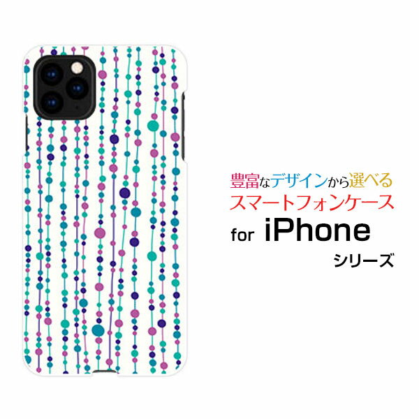 液晶保護ガラスフィルム付 iPhone 11 Pro Max アイフォン イレブン プロ マックスdocomo au SoftBank水玉カーテン（白×青）[ おしゃれ プレゼント 誕生日 記念日 ]