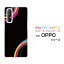 ޥۥ OPPO Reno3 5G å Υ꡼ ե֥SoftBankColorful Line(black)[ ޥۥС ӥ ͵  ]