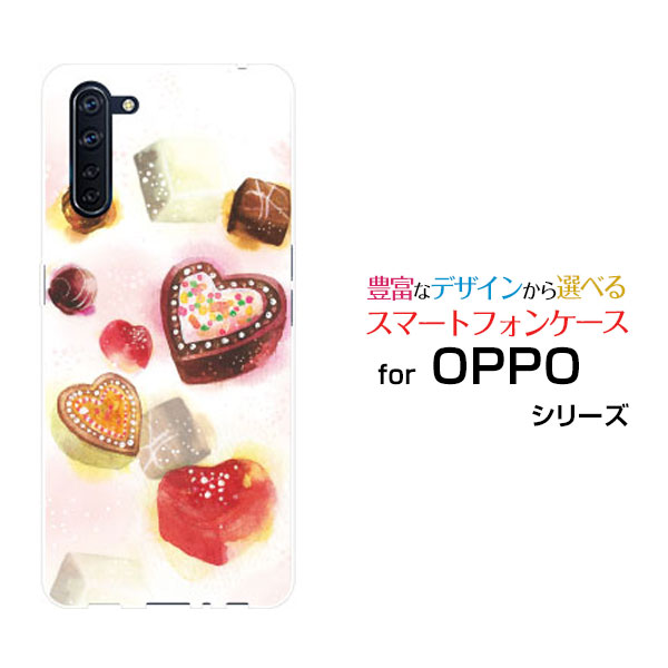 スマホケース 液晶保護フィルム付 OPPO Reno3 A オッポ リノ スリー エー楽天モバイル Y!mobile UQ mobileSweets time チョコレート