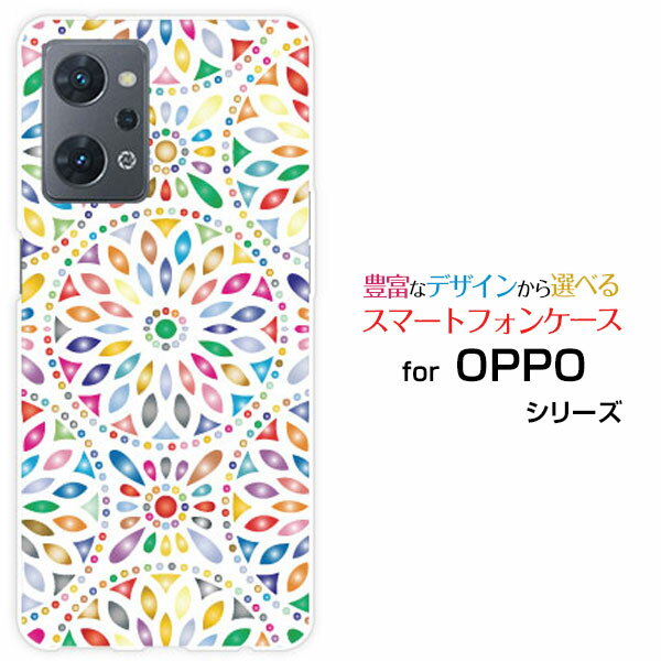 スマホケース OPPO Reno7 A オッポ リノセブン エー[OPG04]au 楽天モバイル UQ mobile Y!mobile万華鏡[ デザイン 雑貨 かわいい ]