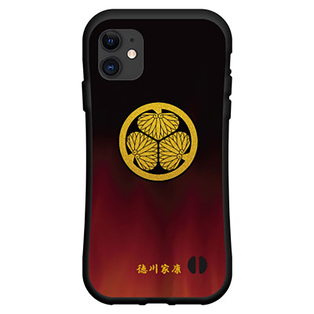 iPhone 12 Proアイフォン トゥエルブ プロdocomo au SoftBank落としても割れにくい驚きの衝撃吸収力豊富なオリジナルデザイン耐衝撃 ハイブリッドケース家紋（其の肆）徳川家康