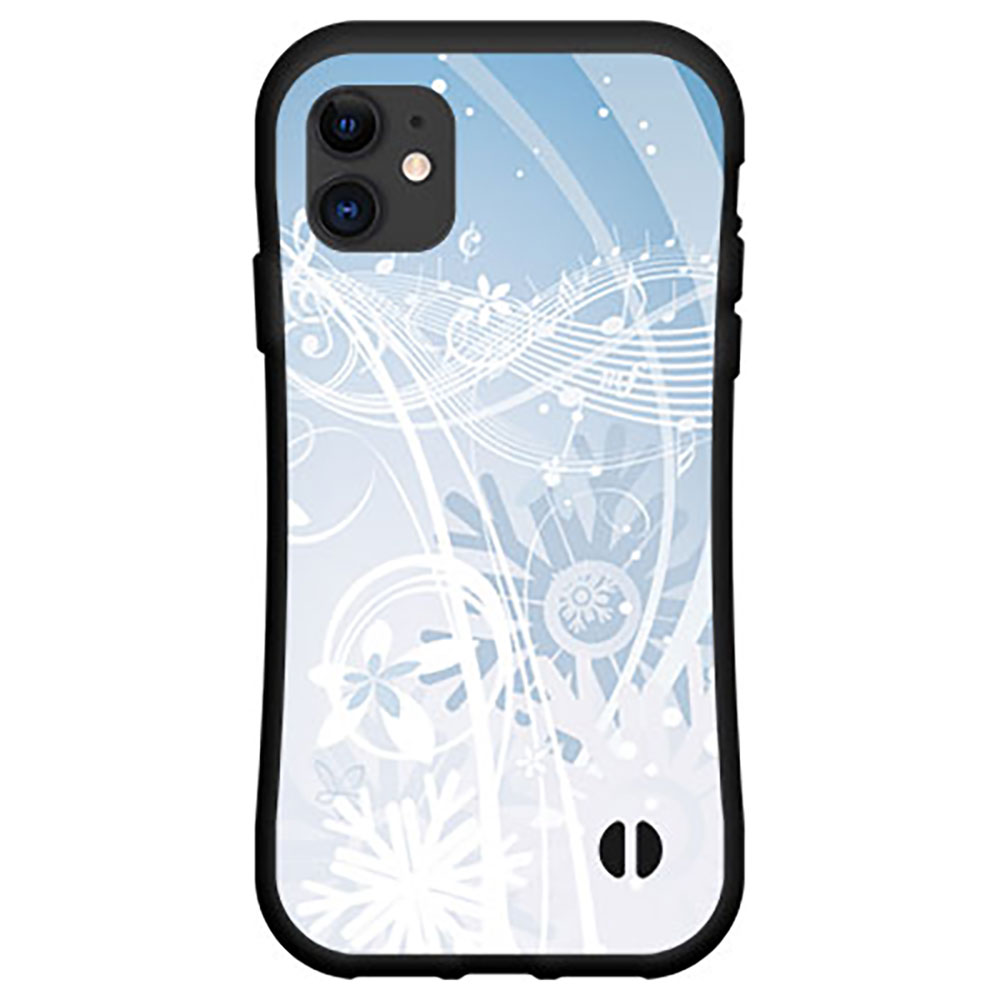 液晶保護ガラスフィルム付 iPhone 12 Pro Maxアイフォン トゥエルブ プロ マックスdocomo au SoftBank落としても割れにくい驚きの衝撃吸収力豊富なオリジナルデザイン耐衝撃 ハイブリッドケースウインターミュージック