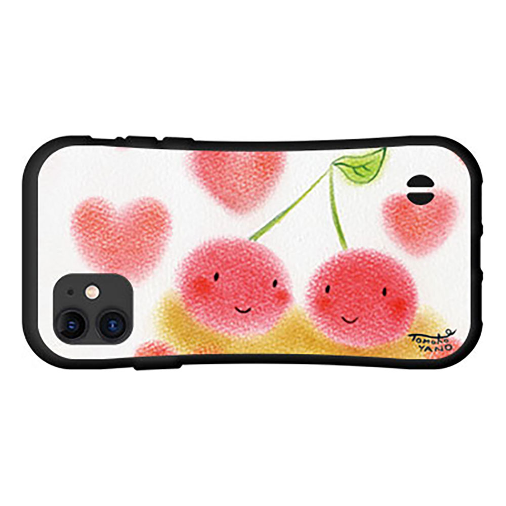 Rakuten - iPhone 12 miniアイフォン トゥエルブ ミニdocomo au SoftBank落としても割れにくい驚きの衝撃吸収力豊富なオリジナルデザイン耐衝撃 ハイブリッドケース仲良しさくらんぼ