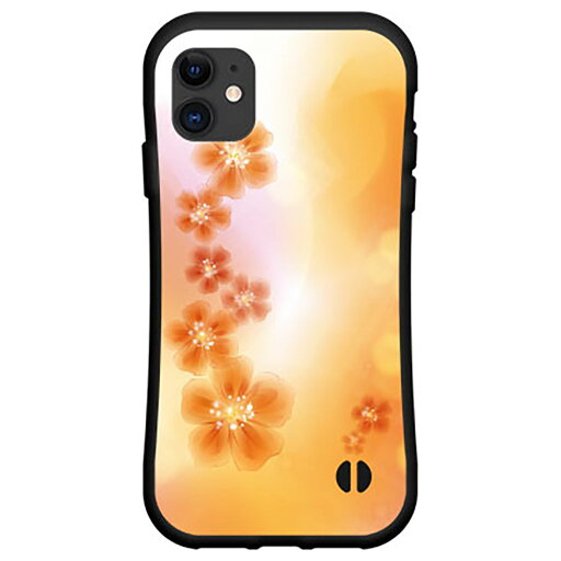 液晶保護フィルム付 iPhone 13 Pro Maxアイフォン サーティーン プロ マックスdocomo au SoftBank落としても割れにくい驚きの衝撃吸収力豊富なオリジナルデザイン耐衝撃 ハイブリッドケースパステルオレンジフラワー 液晶保護フィルム付 iPhone 13 Pro Maxアイフォン サーティーン プロ マックスdocomo au SoftBank落としても割れにくい驚きの衝撃吸収力豊富なオリジナルデザイン耐衝撃 ハイブリッドケースパステルオレンジフラワー