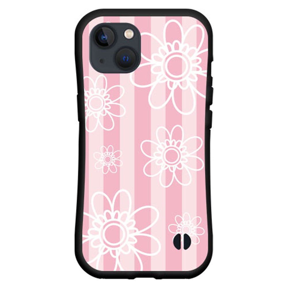 iPhone 15 Plusアイフォン フィフティーン プラスdocomo au SoftBank 楽天モバイル落としても割れにくい驚きの衝撃吸収力豊富なオリジナルデザイン耐衝撃 ハイブリッドケースフラワー(type003)