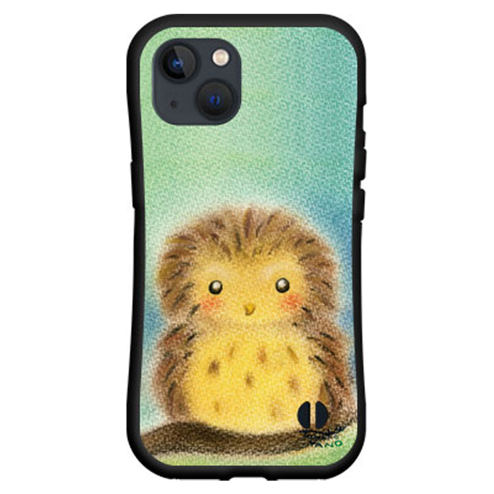 iPhone 14アイフォン フォーティーンdocomo au SoftBank落としても割れにくい驚きの衝撃吸収力豊富なオリジナルデザイン耐衝撃 ハイブリッドケースパステルふくろう