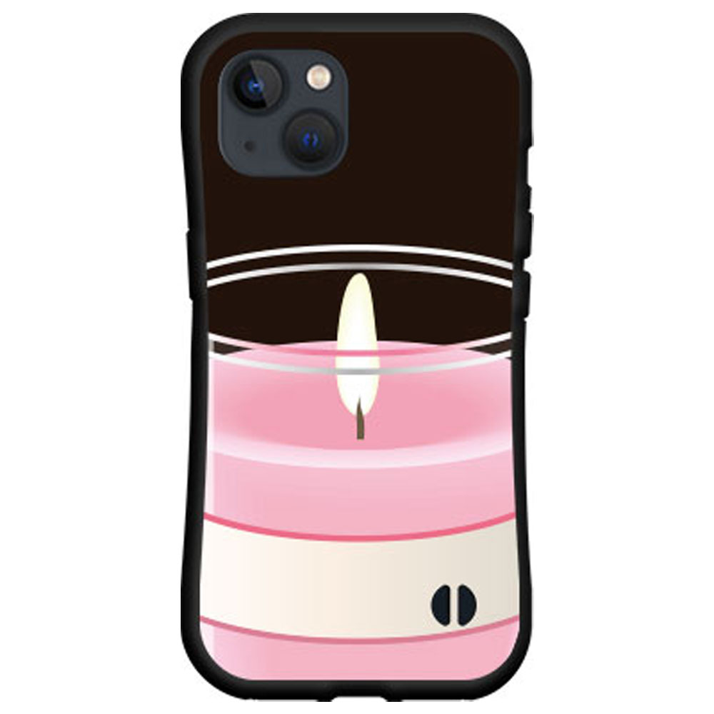 iPhone 14 Plusアイフォン フォーティーン プラスdocomo au SoftBank落としても割れにくい驚きの衝撃吸収力豊富なオリジナルデザイン耐衝撃 ハイブリッドケースキャンドル