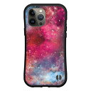 iPhone 14 Proアイフォン フォーティーン プロdocomo au SoftBank落としても割れにくい驚きの衝撃吸収力豊富なオリジナルデザイン耐衝撃 ハイブリッドケース宇宙(ピンク×ブルー)(2)