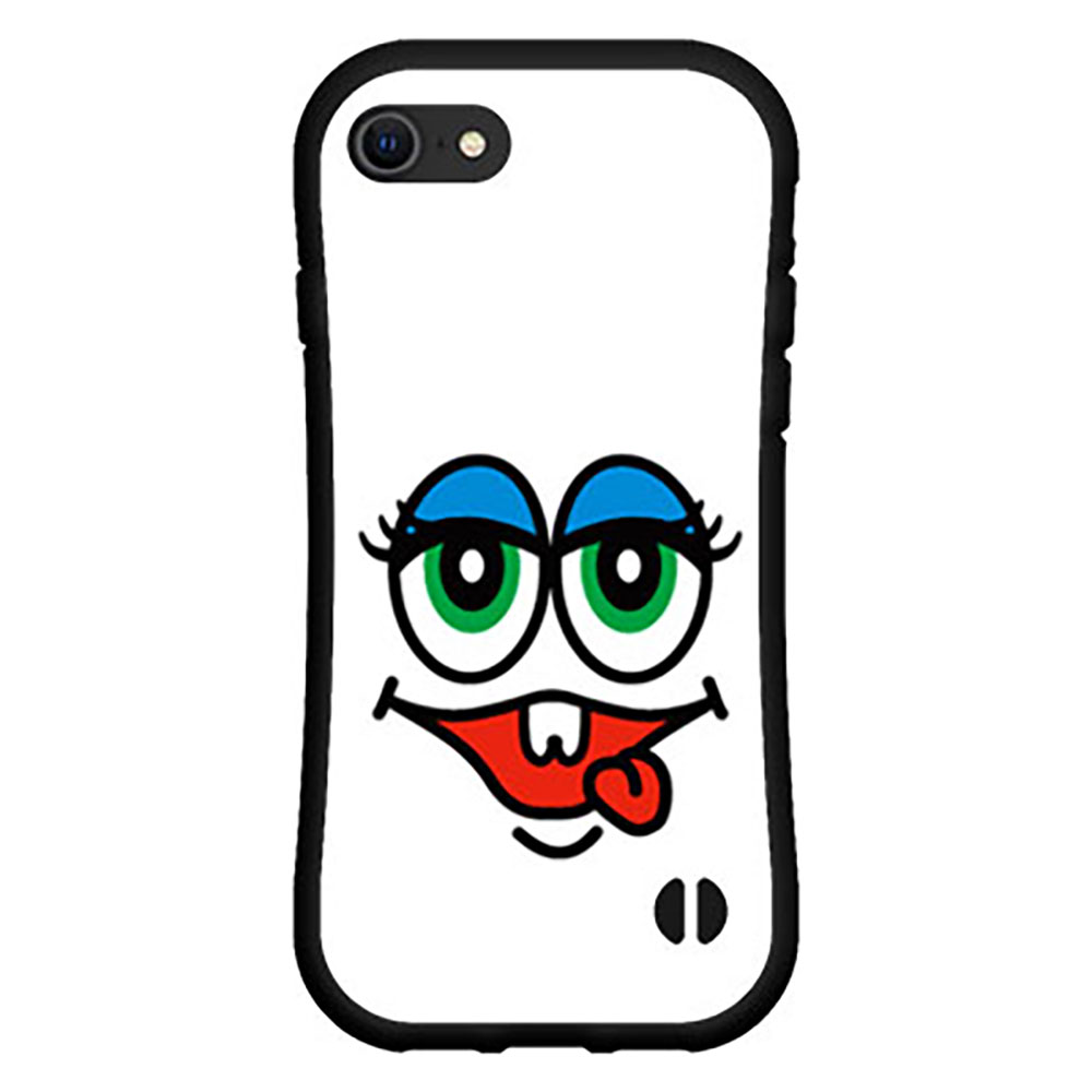 液晶保護フィルム付 iPhone 7アイフォン セブンdocomo au SoftBank落としても割れにくい驚きの衝撃吸収力豊富なオリジナルデザイン耐衝撃 ハイブリッドケースモンスター2(2.0)