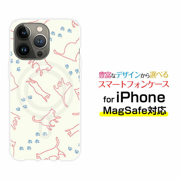 iPhone 14 14Pro 14Max 14ProMax 13 13Pro 13miniMagSafe対応 スマホ ケース 衝撃吸収キャットウォーク（ベージュ）[ おしゃれ プレゼント 誕生日 記念日 ]