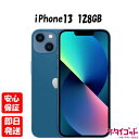【9日20時からポイントUP! お買い物マラソン】新品未開封品【Nランク】キャリア版SIMフリー iPhone13 128GB ブルー MLNG3J/A 454...