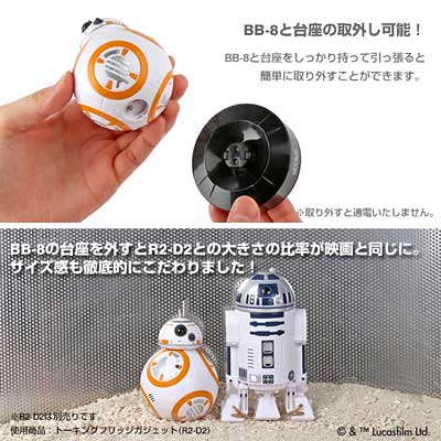 スターウォーズトーキングフリッジガジェットBB-8