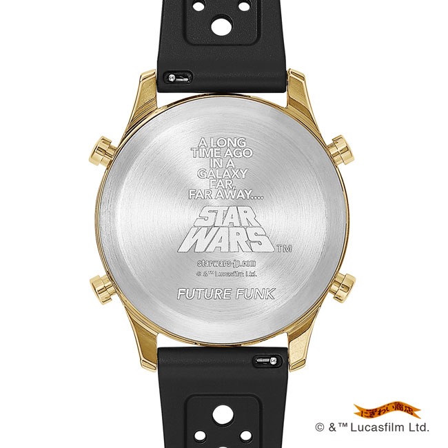 STAR WARS Roller watch by FUTURE FUNK rubber band model(C-3PO)