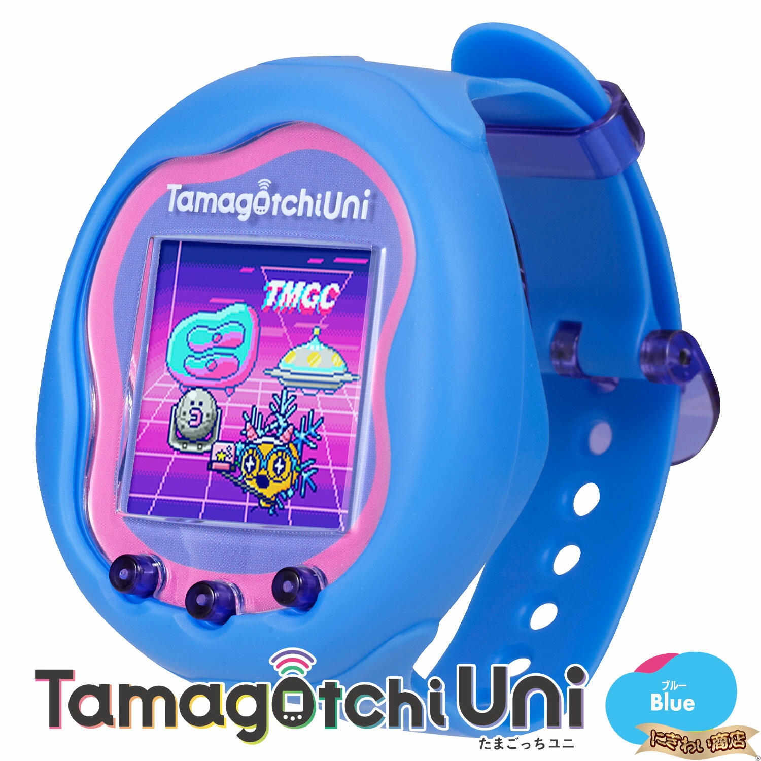 Tamagotchi Uni Blue 【在庫有】【 たまごっち ユニ tamagotti TAMAGOTTI TAMAGOTCHI たまごっち タマゴッチ タマゴっち 卵っち 卵ッチ 玉子っち 玉子ッチ ユニ ゆに ウニ うに yuni ブルー ぶるー blue BLUE 新作 】