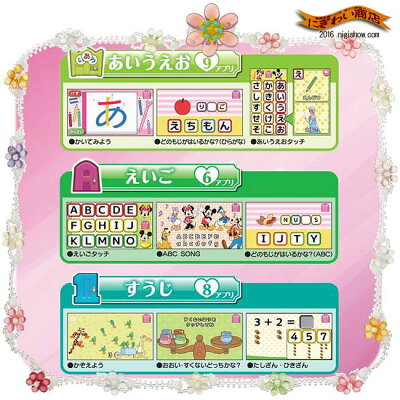 ディズニー&ディズニーピクサーキャラクターズできた!がいっぱいドリームトイパッド