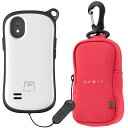 【セット】Hamic POCKET L 本体 ( ホワイト ) + 専用ポーチ ( ピンク )【 子供用 子ども用 小学生 スマートフォン ( スマホ ) キッズスマホ キッズケータイ 子供スマホ GPS 追跡 トラッカー みまもり 防犯グッズ 防犯ブザー 電話 携帯電話 防犯 子供防犯 こども防犯 】