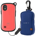 【セット】Hamic POCKET L 本体 ( ピンク ) + 専用ポーチ ( ブルー )【 子供用 子ども用 小学生 スマートフォン ( スマホ ) キッズ...