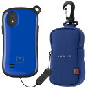 【セット】Hamic POCKET L 本体 ( ブルー ) + 専用ポーチ ( ブルー )【 子供用 子ども用 小学生 スマートフォン ( スマホ ) キッズ...