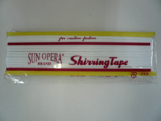 ソフトゴム サンオペラ オペロンゴム シャーリングテープ4コール GK-3 白 3mmX30m