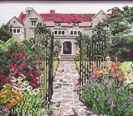オリムパスししゅうキット 英国庭園 884