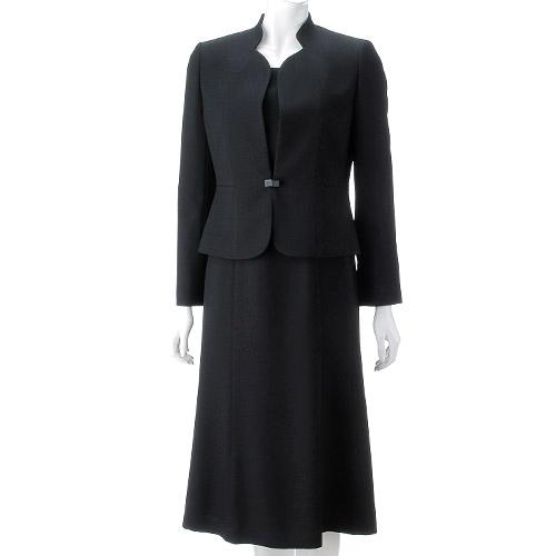 【取寄せ商品通常7-10日】ブラックフォーマル 米澤織 ジャカード アンサンブルスーツ R1-55204 366-422 【取寄せ商品通常7-10日】ブラックフォーマル 米澤織 ジャカード アンサンブルスーツ R1-55204 366-422