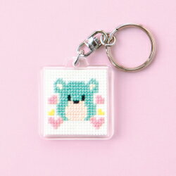 オリムパス ししゅうキット キーリング クロスステッチ KS-150 くま