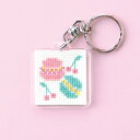 オリムパス ししゅうキット キーリング クロスステッチ KS-154 マカロン