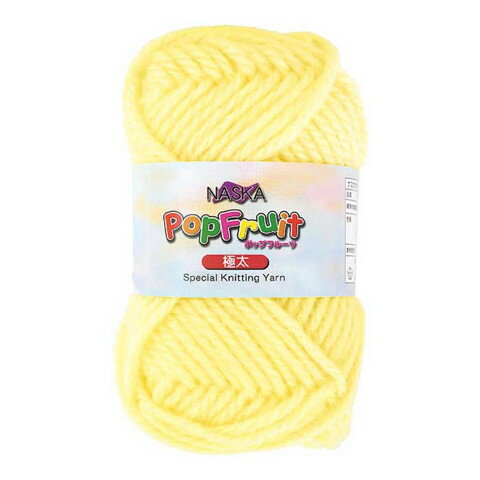 内藤商事 毛糸 ポップフルーツ 極太 1袋5玉