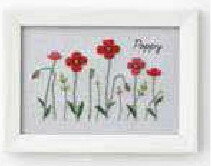 ルシアン コスモ LECIEN 刺しゅうキット 12か月の植物手帖 ポピー 542005