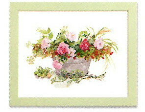 ルシアン コスモ LECIEN 刺しゅうキット クロスステッチ 秋の庭から 675