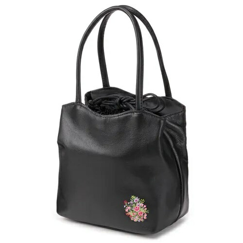 夢詩集 ベルフルール あおり 巾着バッグ 587-001