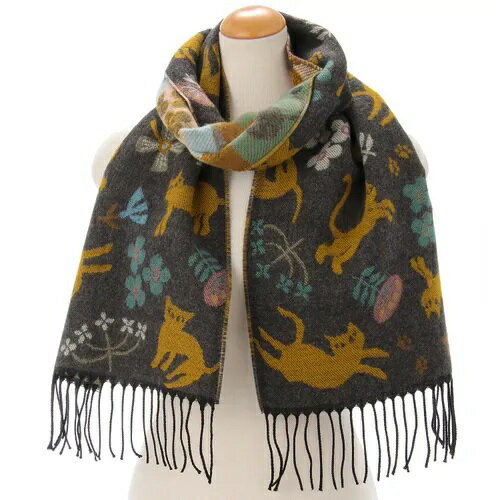 フランス製 マフラー 北欧キャット 631-330(4)