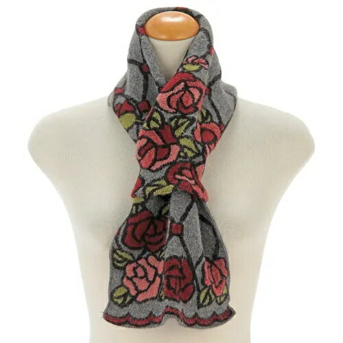 フランス製 プチマフラー ラシクモア ステンドグラスローズ 631-356