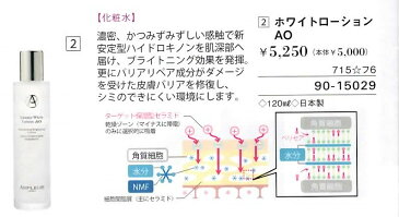 AMPLEUR アンプルール ラグジュアリー　ホワイトローション　AO　化粧水　624-404