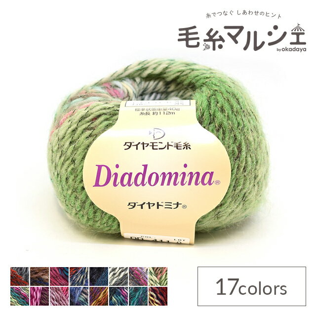 毛糸 ダイヤ ドミナ 色番411 06Co99_