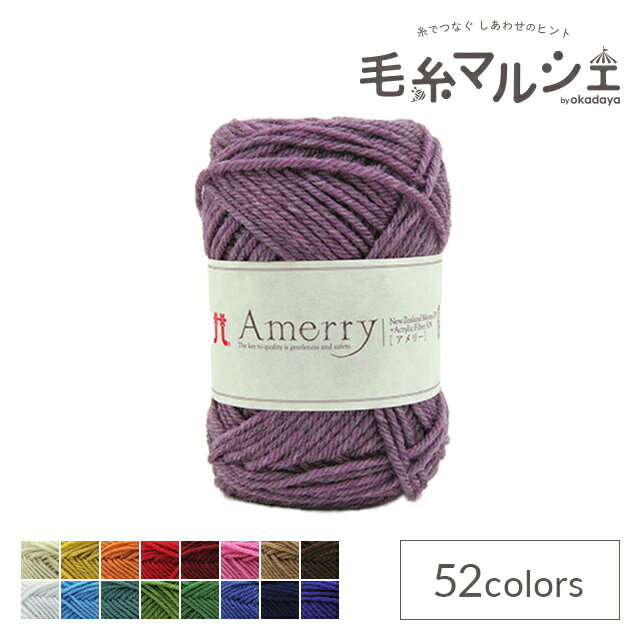 毛糸 ハマナカ アメリー 色番35 06Co99_