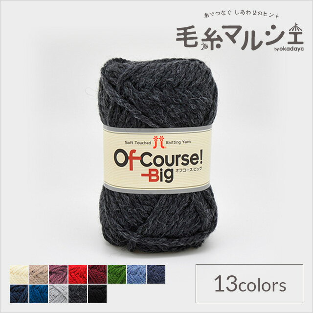 毛糸 ハマナカ オフコース！ビッグ 色番109 06Co99_