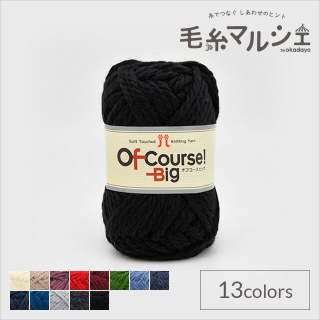 毛糸 ハマナカ オフコース！ビッグ 色番110 06Co99_